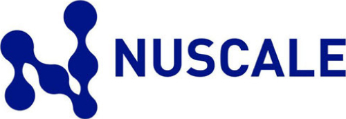 Logo of Nuscale, an energy transition portfolio company