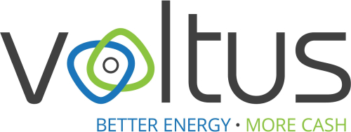 Logo of Voltus, an energy transition portfolio company